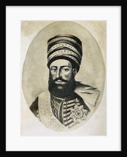 King Heraclius II of Georgia, Second Half of the 19th century by Alexander Solomonovich Roinov Photo Studio