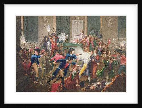 The Arrest of Robespierre on 27 July 1794 (After Fulchran-Jean Harriet), c. 1796 by Jean-Joseph-François Tassaert