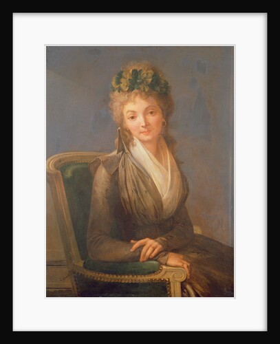 Portrait of Lucile Desmoulins, nee Duplessis, 1794 by Louis-Léopold Boilly