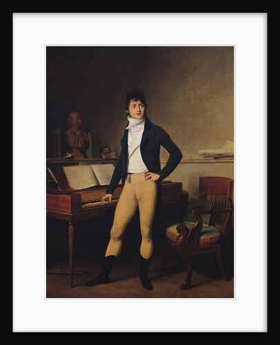 Portrait of the composer François-Adrien Boieldieu, 1800 by Louis-Léopold Boilly