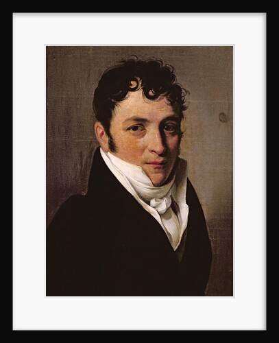 Portrait of the singer Pierre-Jean Garat by Louis-Léopold Boilly