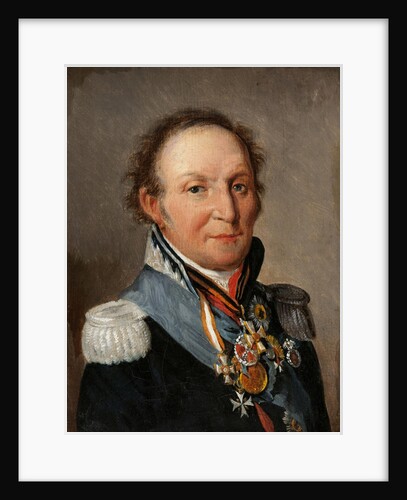 Portrait of Field Marshal Count Ludwig Adolf Peter of Sayn-Wittgenstein-Ludwigsburg by Louis-Léopold Boilly