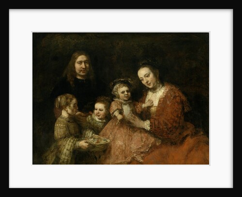 Family portrait, ca 1665 by Rembrandt van Rhijn