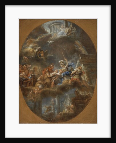 Nobility Offering the Imperial Russian Children to Minerva, c. 1795 by Gabriel François Doyen