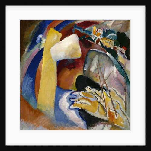 Study for Painting with White Form, 1913 by Wassily Vasilyevich Kandinsky