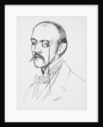 Portrait of Henri de Régnier, c. 1898 by Théo van Rysselberghe