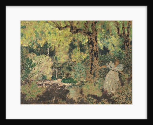 Misia in the Woods, 1897-1899 by Édouard Vuillard
