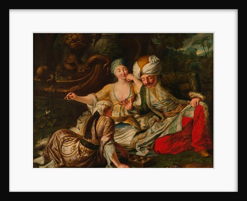 The Mangala Game, First half of the 18th cent by Jan Samuel Mock