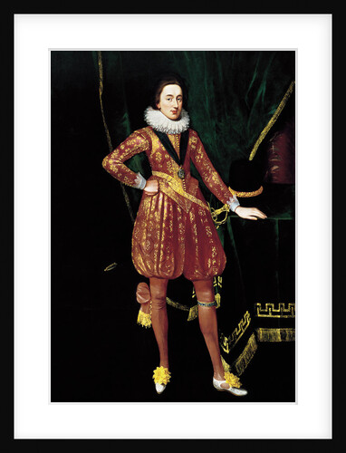Charles I as prince of Wales, c. 1617 by Paul van Somer
