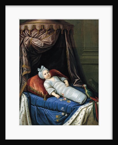 Portrait of Louis XIV as Baby, ca 1638 by Anonymous