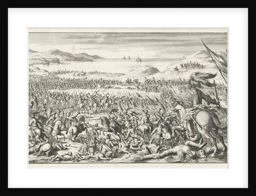 The Battle of Ascalon on August 12, 1099, 1683 by Timotheus Ten Hoorn
