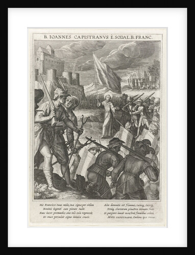 Saint John of Capistrano leads the Christian forces in the siege of Belgrade, 1615 by Johann Matthias Kager