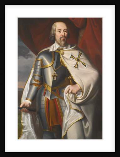 Portrait of Heinrich Walpot von Bassenheim, Mid of the 19th century by Ferdinand Müller