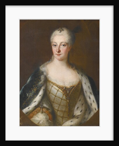 Portrait of Henriette Maria of Brandenburg-Schwedt by Antoine Pesne School