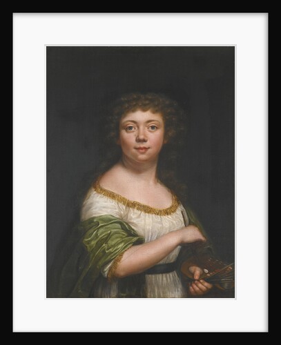 Self-portrait, aged twenty-one, 1793 by Friederike Julie Lisiewska