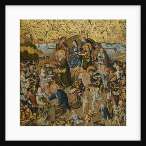 The Miracle of the Five Loaves and Two Fishes, c. 1500 by Anonymous