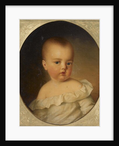 Portrait of Maria Theresa of Austria-Este as child, 1850 by Anton Einsle