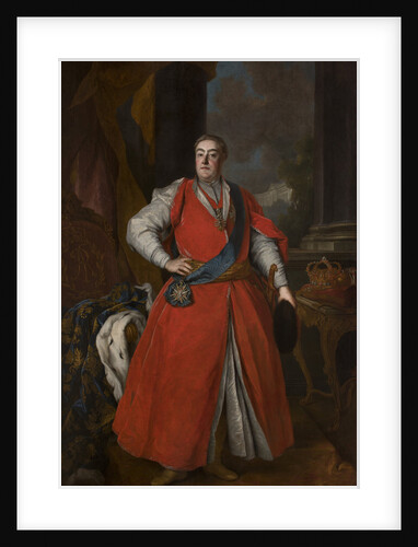 Portrait of King Augustus III in Polish costume, ca 1737 by Anonymous