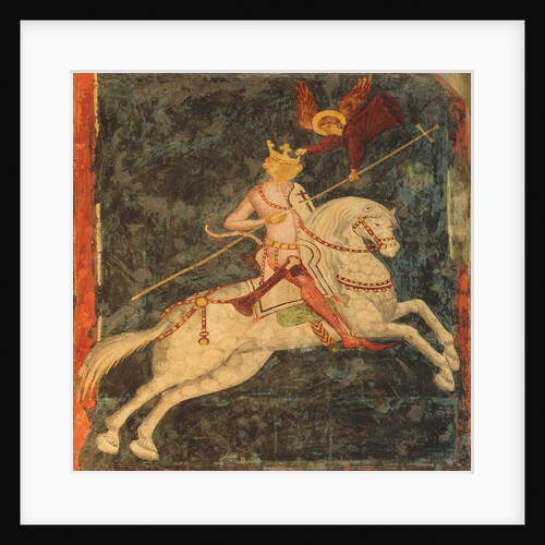 King Wladyslaw II. Jagiello. Fresco in the Trinity Chapel in Lublin, Early 15th century by Anonymous