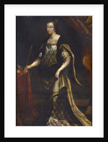 Queen Jadwiga of Poland, ca 1676 by Jan Trycjusz