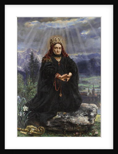 Saint Kinga of Poland, 1892 by Jan Alojzy Matejko