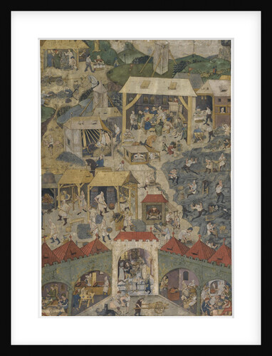 Silver mining and processing in Kutná Hora, Second Half of the 15th century by Master Matheus)