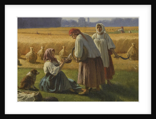 The Harvest, 1865 by Valerian Konstantinovich Kamenev