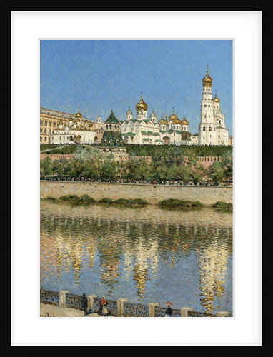 View of the Moscow Kremlin by Vasili Vasilyevich Vereshchagin