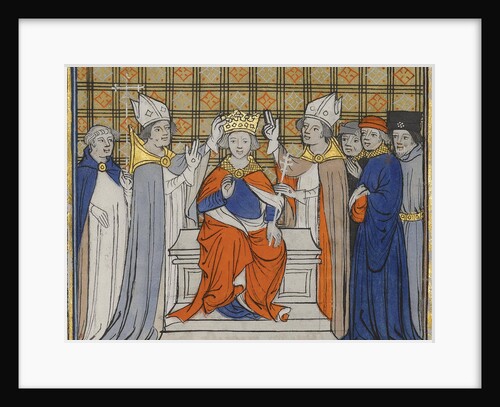 The Anointing and Coronation of Louis IV at Laon, 19 June 936 by Anonymous