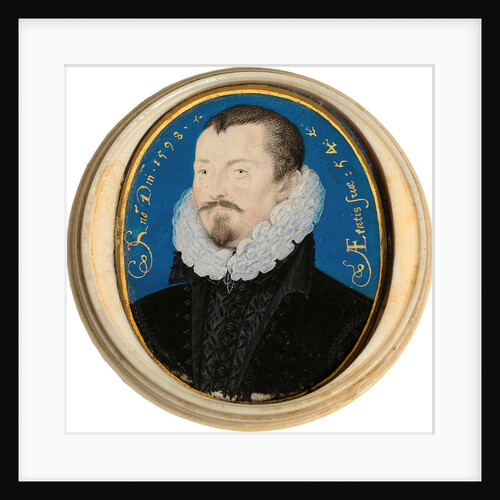 Portrait of Sir Thomas Bodley, 1598 by Nicholas Hilliard