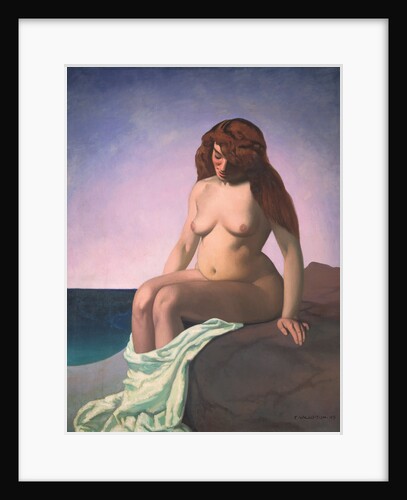 Baigneuse au rocher, 1909 by Felix Edouard Vallotton