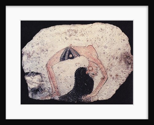Ostracon with Dancing girl, ca 1200 BC by Ancient Egypt