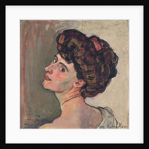 La Parisienne. Portrait of Valentine Godé-Darel, 1909 by Ferdinand Hodler