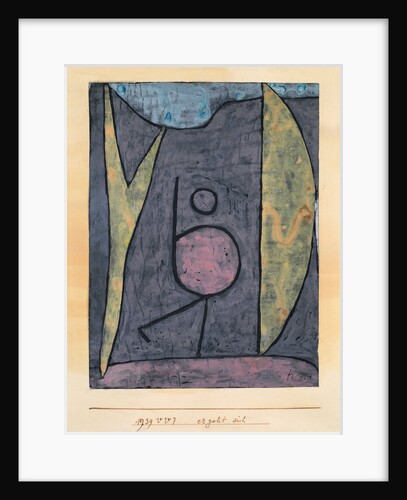 ergeht sich, 1939 by Paul Klee