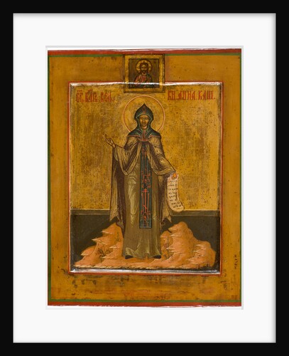 Saint Anna of Kashin, 19th century by Russian icon
