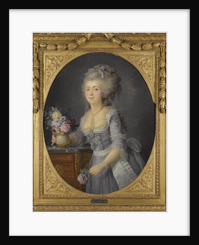 Portrait of Adélaïde Henriette Auguié by Anne Vallayer-Coster