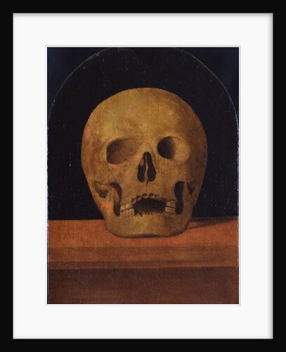 Memento mori. The back side of the triptych, 1500 by Mariotto Albertinelli