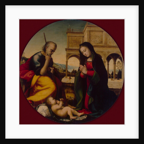The Adoration of the Christ Child, c. 1500 by Mariotto Albertinelli