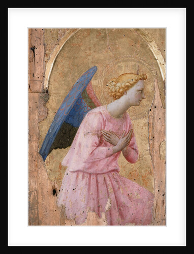 The Angel of the Annunciation, ca 1435 by Fra Giovanni da Fiesole Angelico