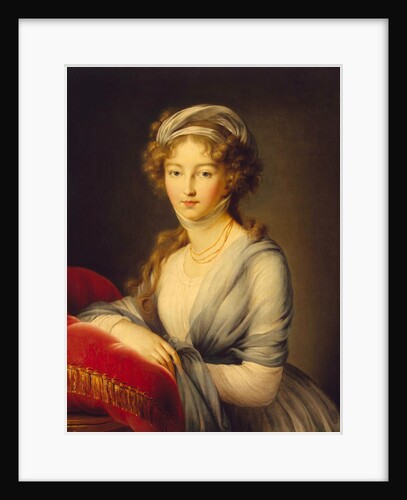 Portrait of Empress Elizabeth Alexeievna, Princess Louise of Baden, 1798 by Marie Louise Elisabeth Vigée-Lebrun