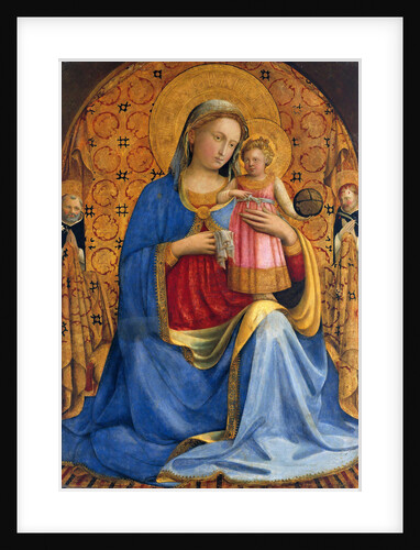 Madonna and Child with Saints Dominic and Peter Martyr (Madonna dell Umilitá), ca. 1433 by Fra Giovanni da Fiesole Angelico