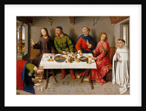 Christ in the House of Simon the Pharisee, c. 1450 by Dirk Bouts