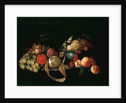 Still life with fruit by Cornelis de Heem