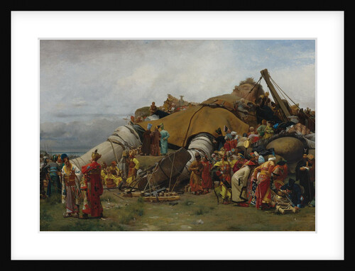 Gulliver and the Lilliputians by Jehan-Georges Vibert