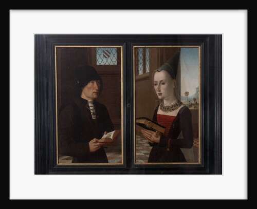 Portraits of the banker Pierantonio Baroncelli and his wife Maria Bonciani, 1489 by Master of the Baroncelli Portraits