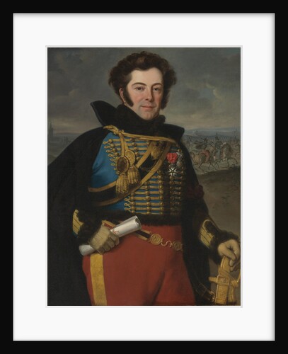 Portrait of Auguste-Frédéric Bonamour, marquis de Talhouët by Horace Vernet