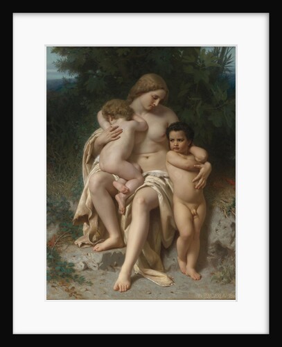The first quarrel (Cain and Abel), 1861 by William-Adolphe Bouguereau