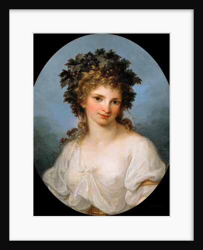 Self-portrait as Bacchante, before 1786 by Angelika Kauffmann