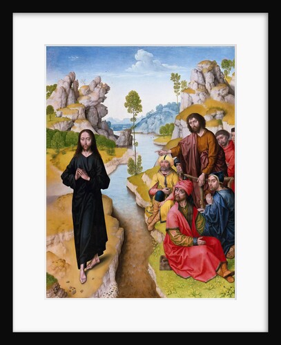 Saint John the Baptist preaching, 15th century by Dirk Bouts