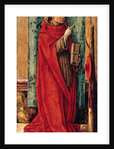 Saint Bonaventure, c. 1490 by Carlo Crivelli